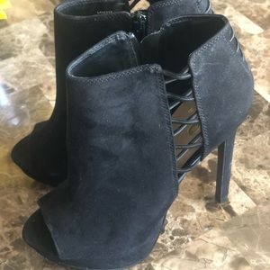 Open Toe Bootie High Heels